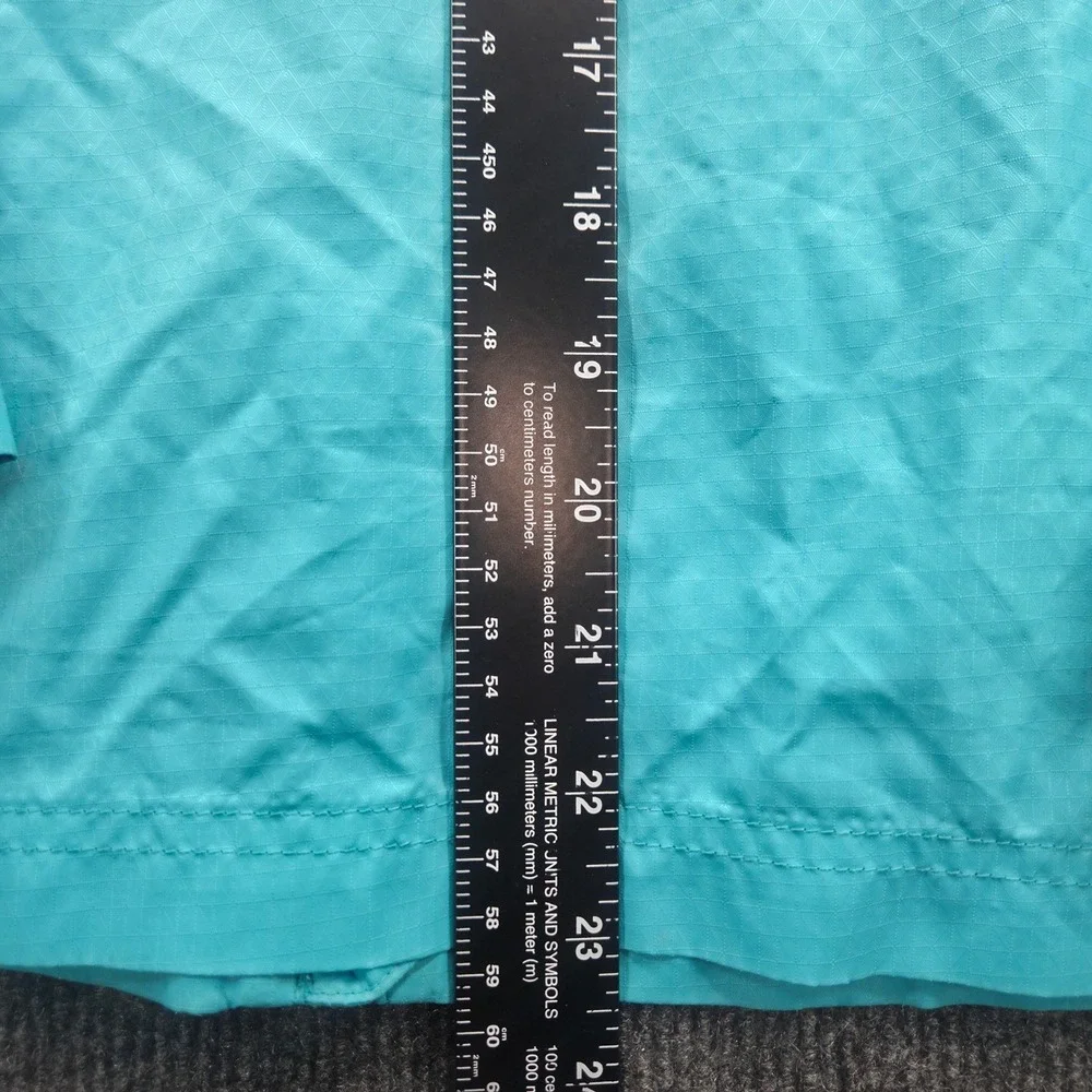 Columbia Kids Omni-Shield Windbreaker Jacket Teal Blue Purple Mesh L Large 14/16